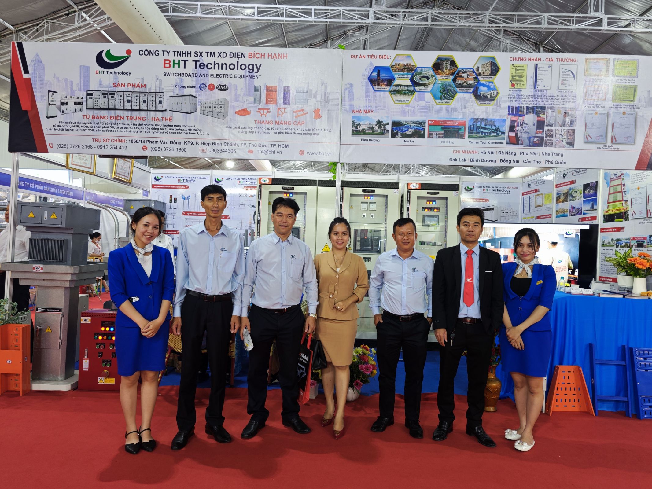 BHT Technology tham gia triển lãm Quốc tế Việt Build Lần 3